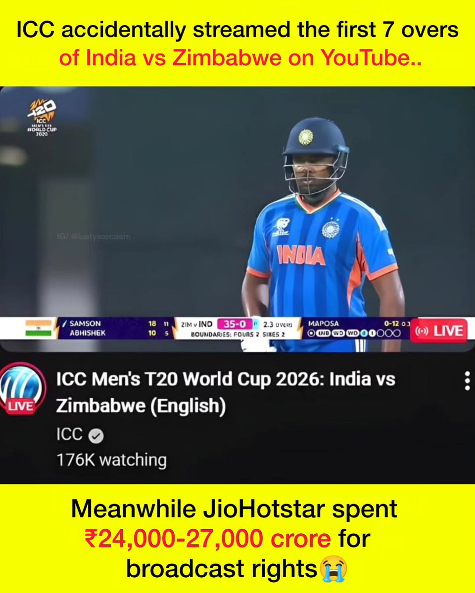 dardedis_co's tweet photo. Maan jao jay shah
#INDvsZIM https://t.co/uYacLVuYOn