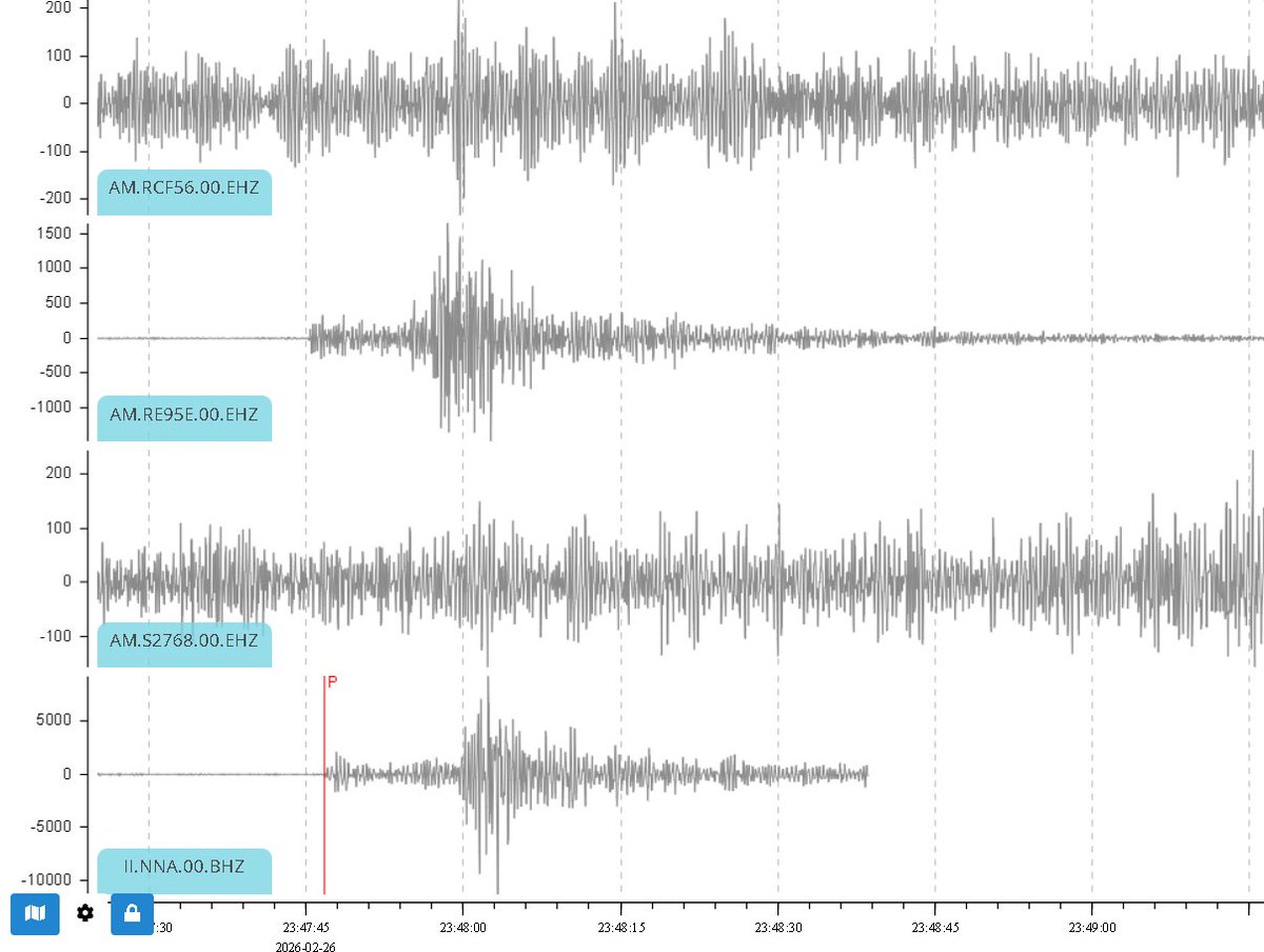 Asismet_IF's tweet photo. EVENTO 2026-024
⚠️#Sismo en #Chilca #Lima #Perú 🇵🇪(23:47 26/02/2026)
📢¡Agáchese, cúbrase y sujétese!🚷
🫨Intensidad del #temblor: II leve🔵Sentido por algunos
Magnitud estimada: 3.6±0.1
🗒️Coméntenos, ¿desde qué distrito lo sintió? https://t.co/AoXa4zjSHv