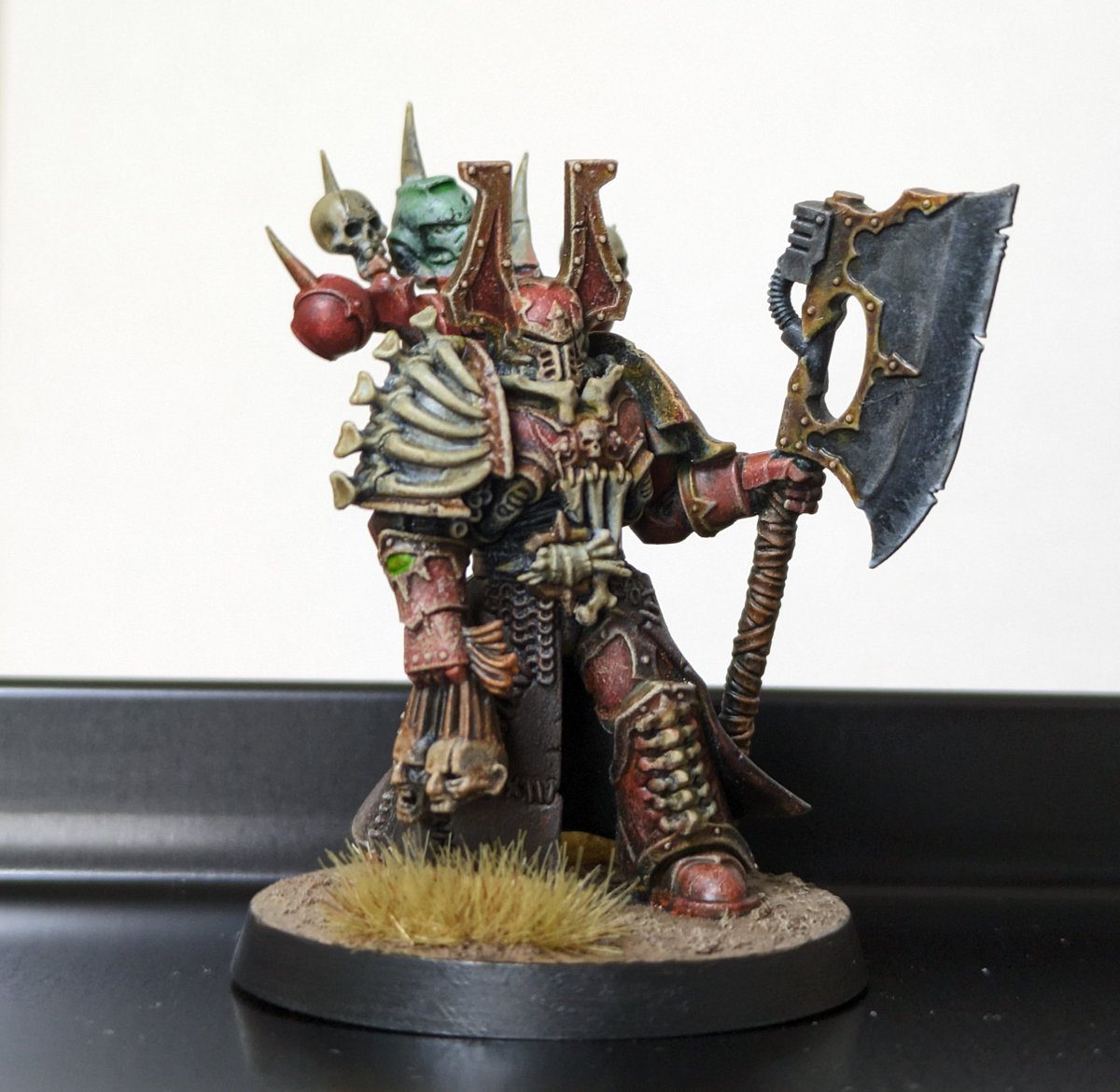 ワールドイーター初めて塗ってみた！最初の1体が完成！ #ウォー