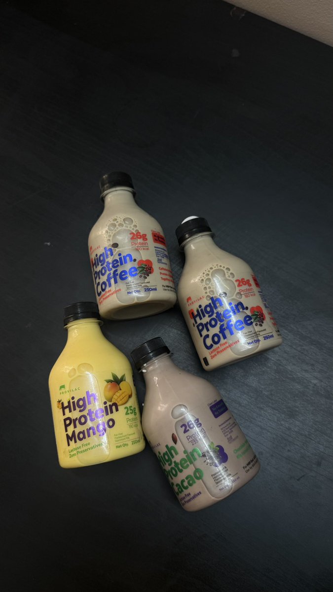 Discovered <a href="/ProvilacMilk/">Provilac Milk</a> on <a href="/FirstClubIndia/">FirstClub</a> and been having it constantly, such a nifty tasty protein source 

So much so had to stock up for my friends