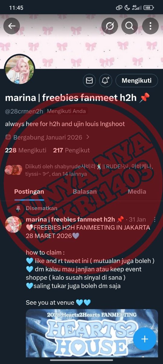 Fikri Nya Gracie 🐰 tweet media