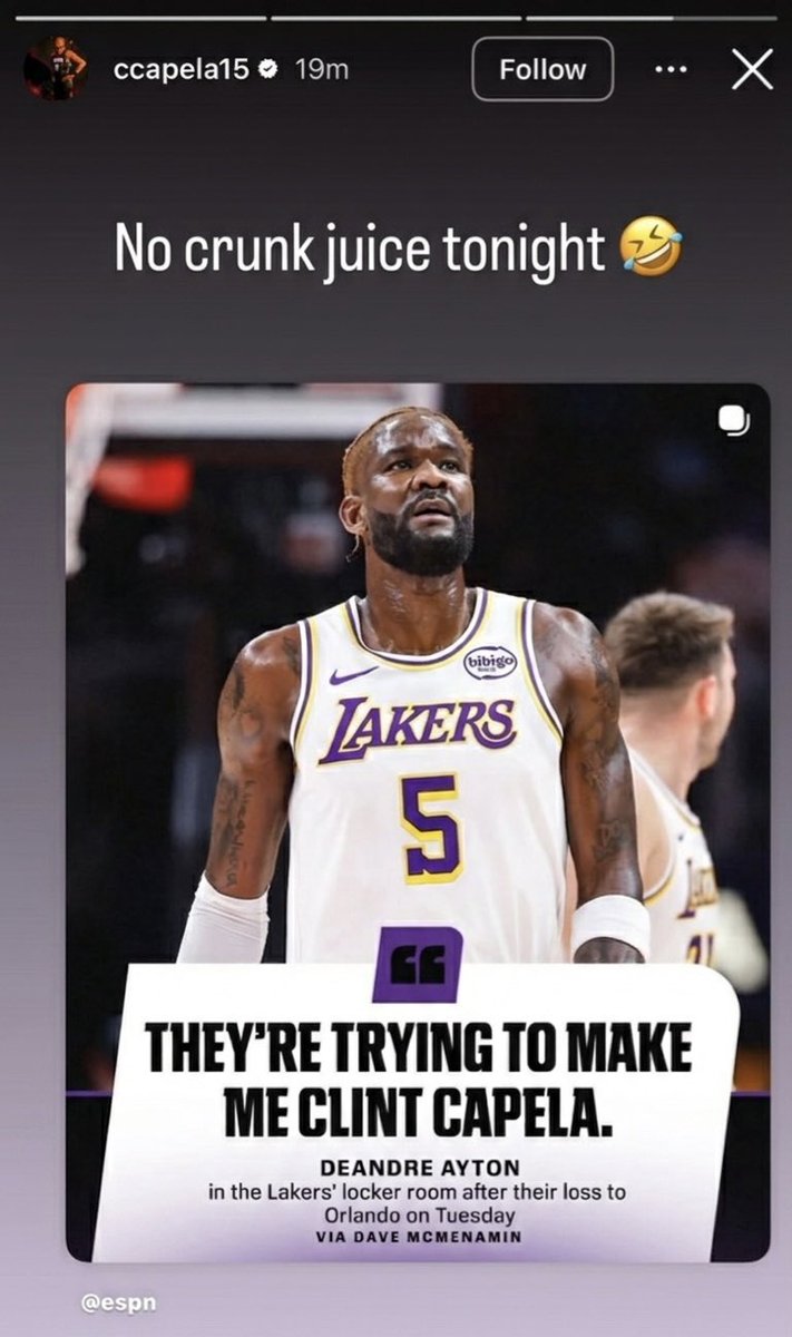 TheNBACentel's tweet image. Clint Capela CLAPPED BACK at Deandre Ayton 😭😭😭