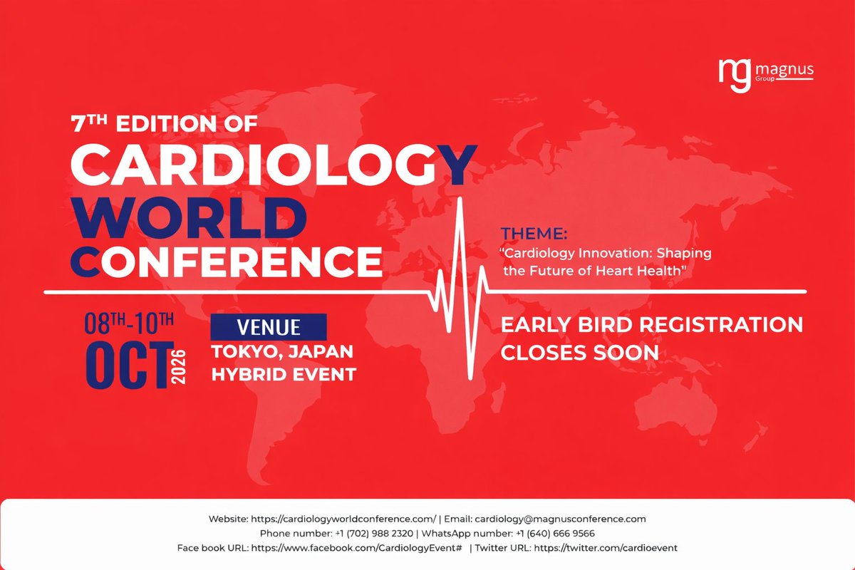 Cardiology World Conference tweet media