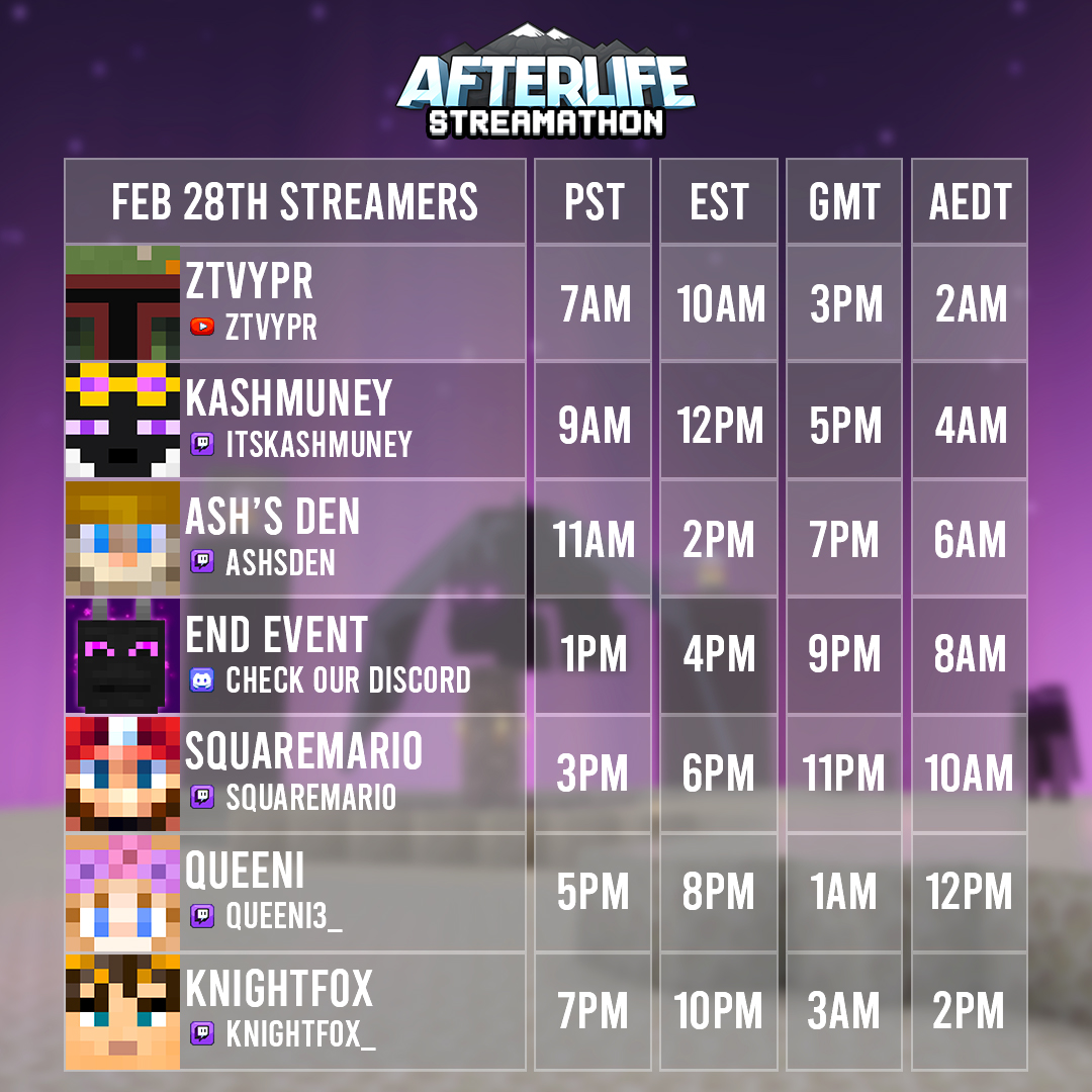 AfterLife SMP tweet media