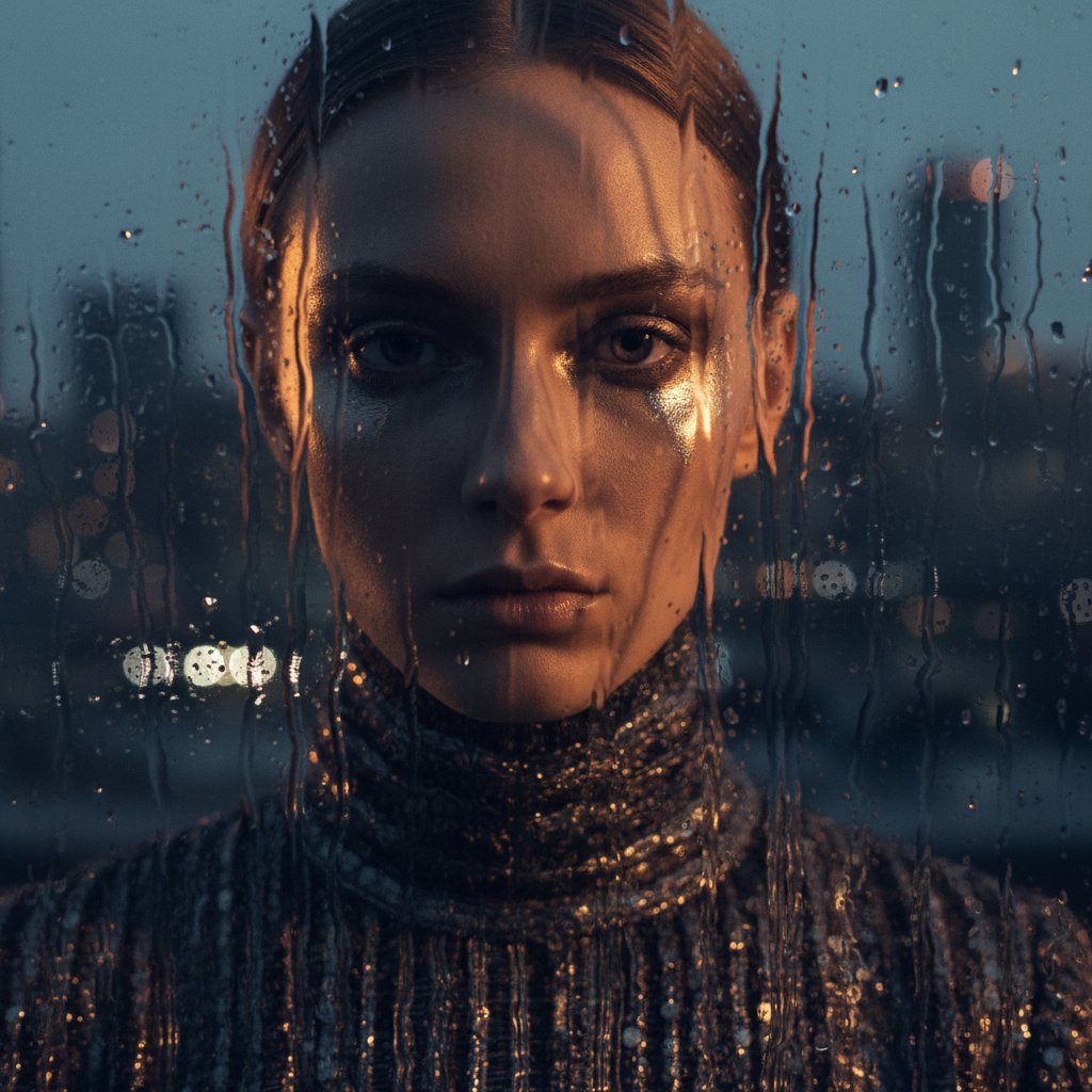 Dynamic Reflections. The warm directional lighting accentuates the depth of glass, creating a stunning visual interplay of liquid glow and sharp contrasts. 💧