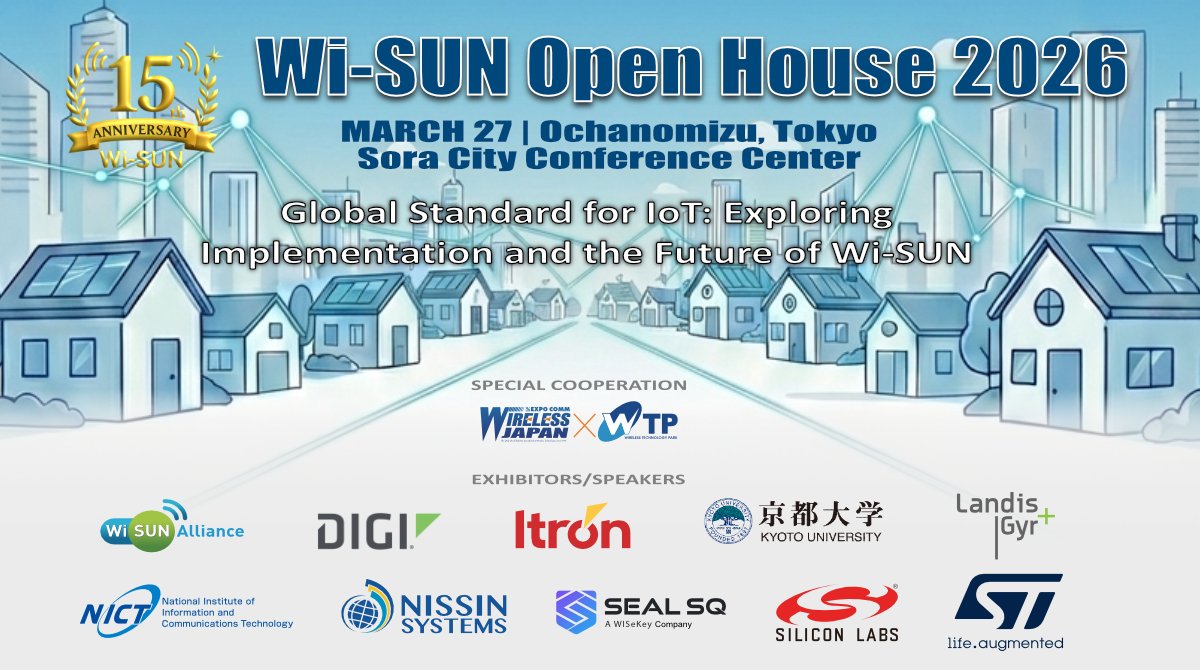 Wi-SUN Alliance tweet media