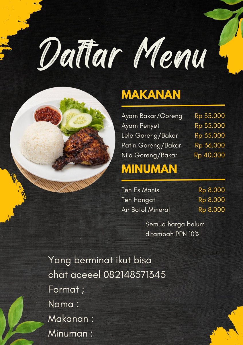 hallooo gesss, siapa disini yg handak bukber gratis??? 
giveaway gasan 1 orang 🥳🥳🥳
caranya retweet dan like tweet ini lalu komen "mau"

kasi ges ditunggu sampai malam ini