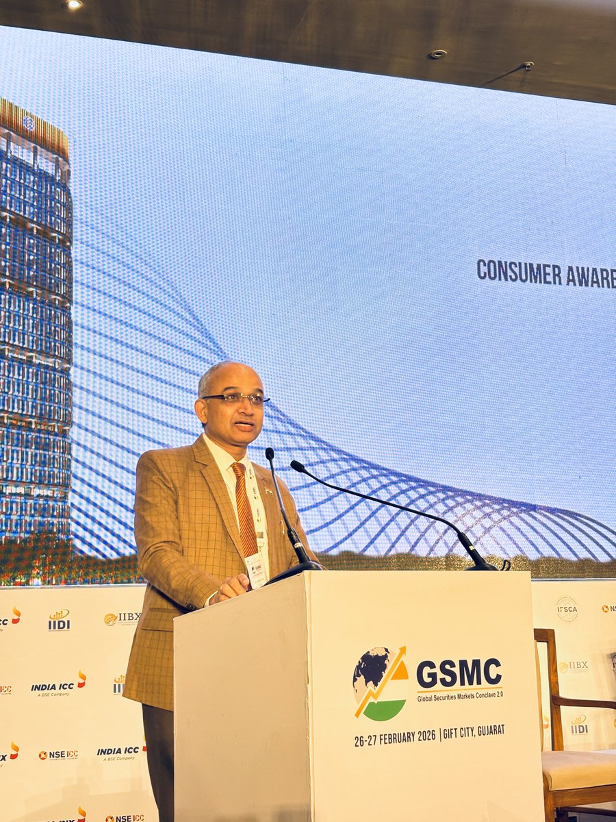 Global Securities Markets Conclave (GSMC) tweet media
