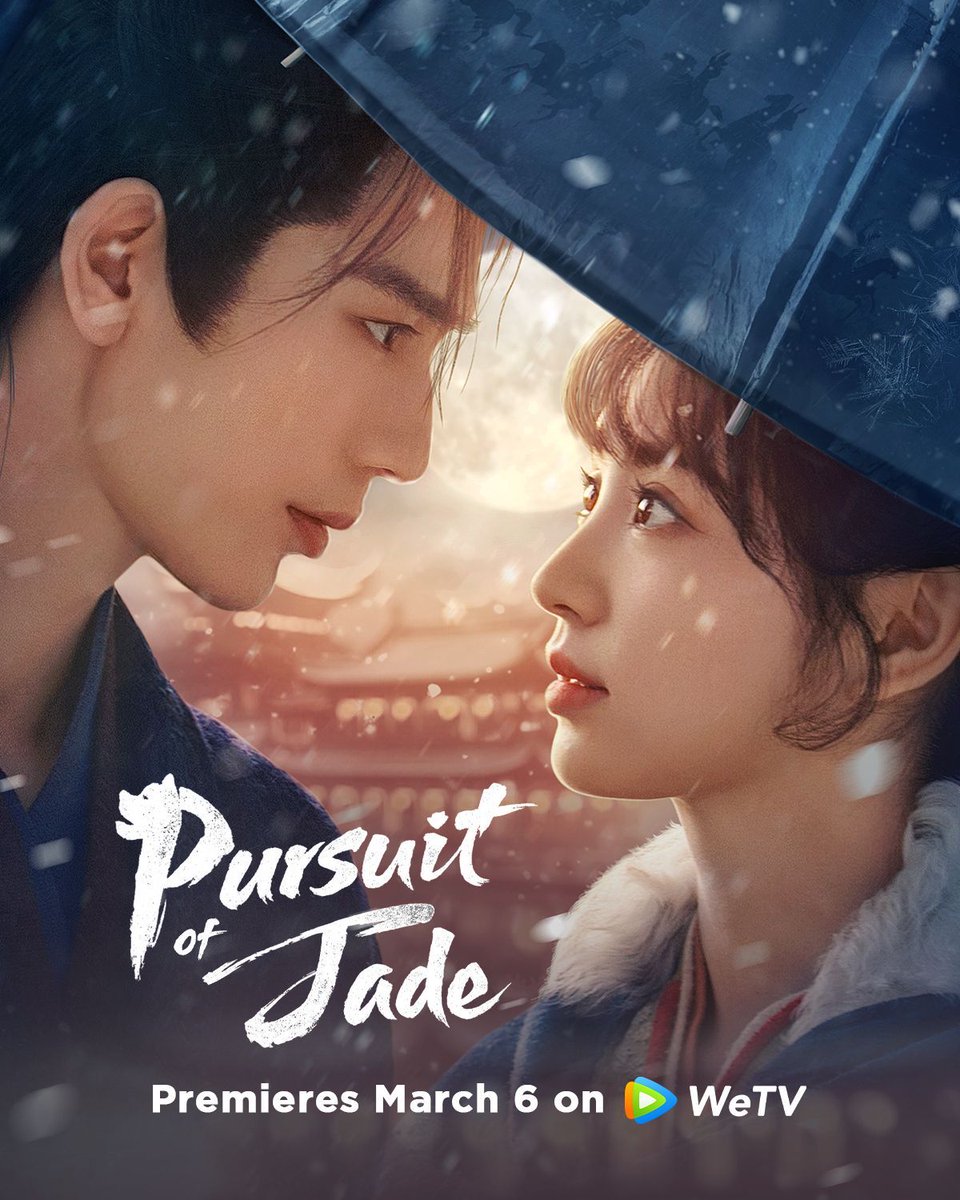 Flames of turmoil on the umbrella, moonlit whispers of love.

🌙 #PursuitOfJade Premieres 6 March on WeTV.

✨Starring #ZhangLinghe #TianXiwei 

#逐玉 #张凌赫 #田曦薇 #WeTV #WeTVAlwaysMore