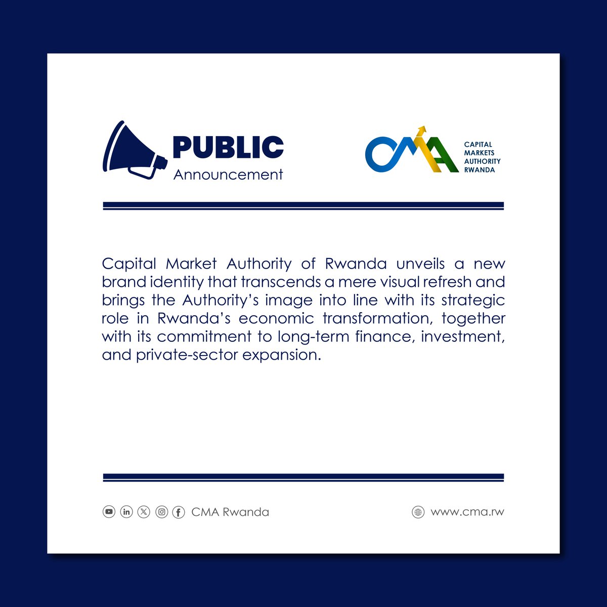 Capital Markets Authority | Rwanda tweet media