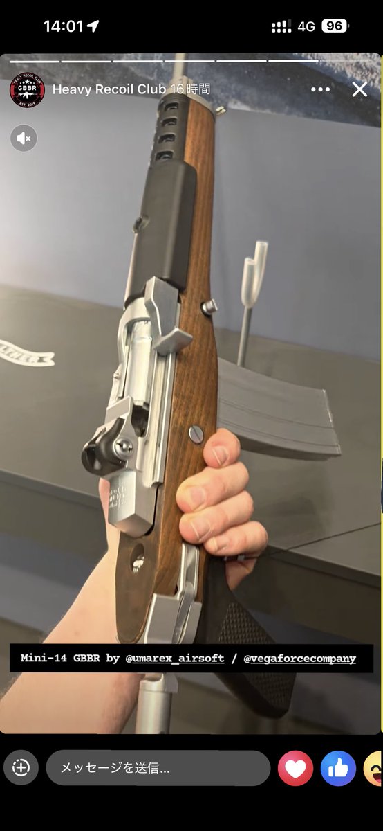 WaypointAirsoft's tweet photo. https://t.co/CI1B08ijkV

Hevy Reciolさんによると、IWA2026では
DE FN2000 GBB
Umarex Mini14 GBBが出るらしい。 https://t.co/Dp6KRHTjjO