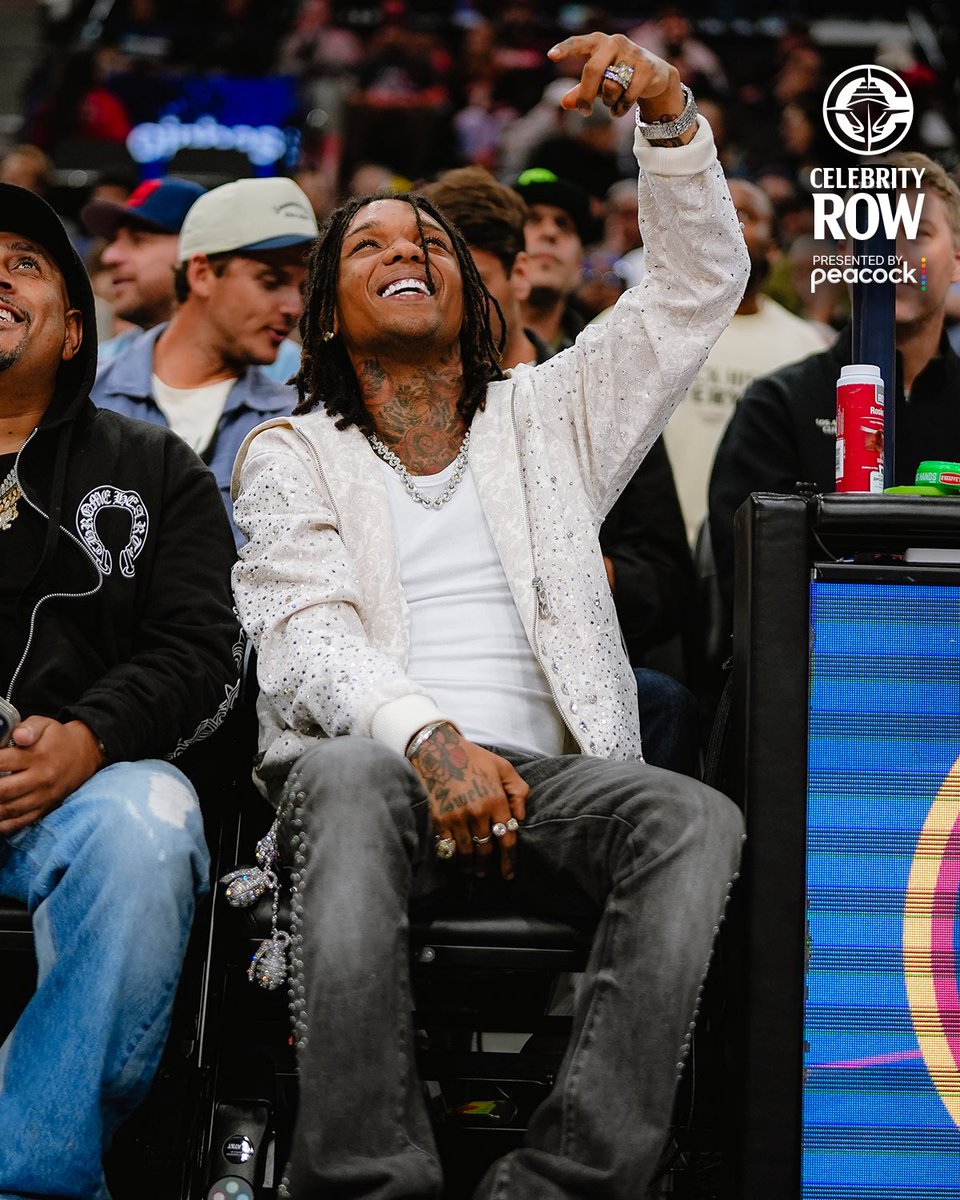 Swae Lee pulled up to @IntuitDome 🔥🐊