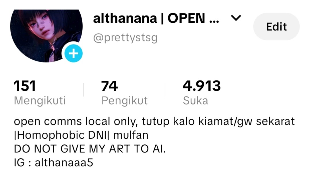 Artist Menfess tweet media