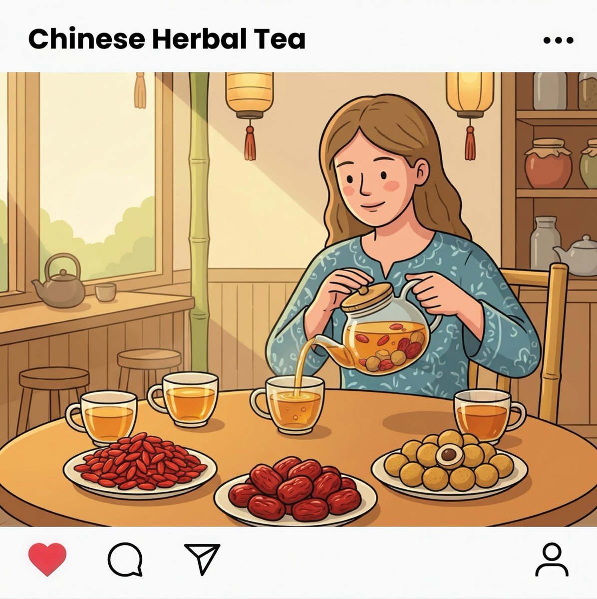 XHNews's tweet image. Join the global "#BecomingChinese" trend with authentic #Chineseculture: Zan Hua, Embroidery, Chinese Herbal Tea and Cupping Therapy.