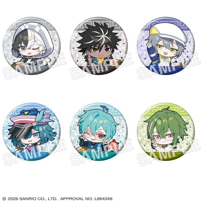 ＼💐#フラメモ展 グッズ紹介💐／

✦トレーディンググリッター缶バッジ　（ミニキャラver.）　550円（税込）

描き下ろしミニキャライラストの缶バッジ✨
ブーケごとに展開するトレーディング商品です。

#フラガリアメモリーズ