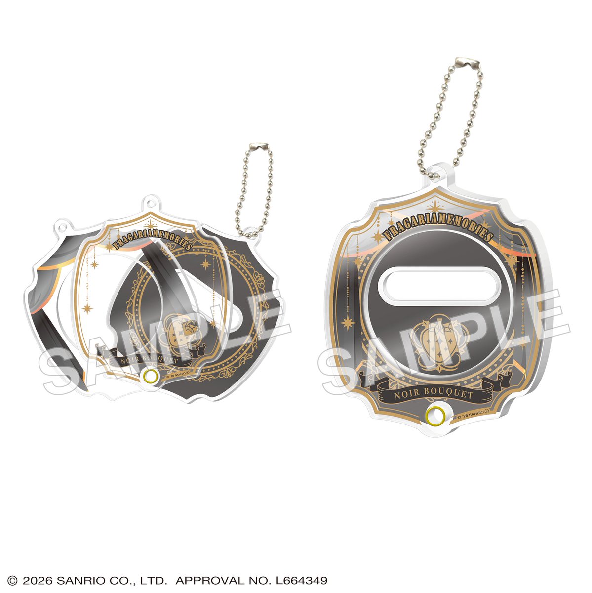 ＼💐#フラメモ展 グッズ紹介💐／

✦アクリル缶バッジケース　1,870円（税込）

缶バッジが入るアクリルケースです。
グリッター缶バッジと一緒に合わせるのもオススメ✨

#フラガリアメモリーズ