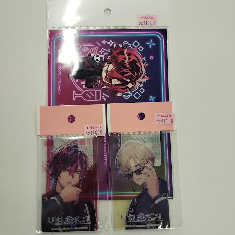 入荷情報】 「UN:LOGICAL（アンロジカル）」 缶バッジやアクリル