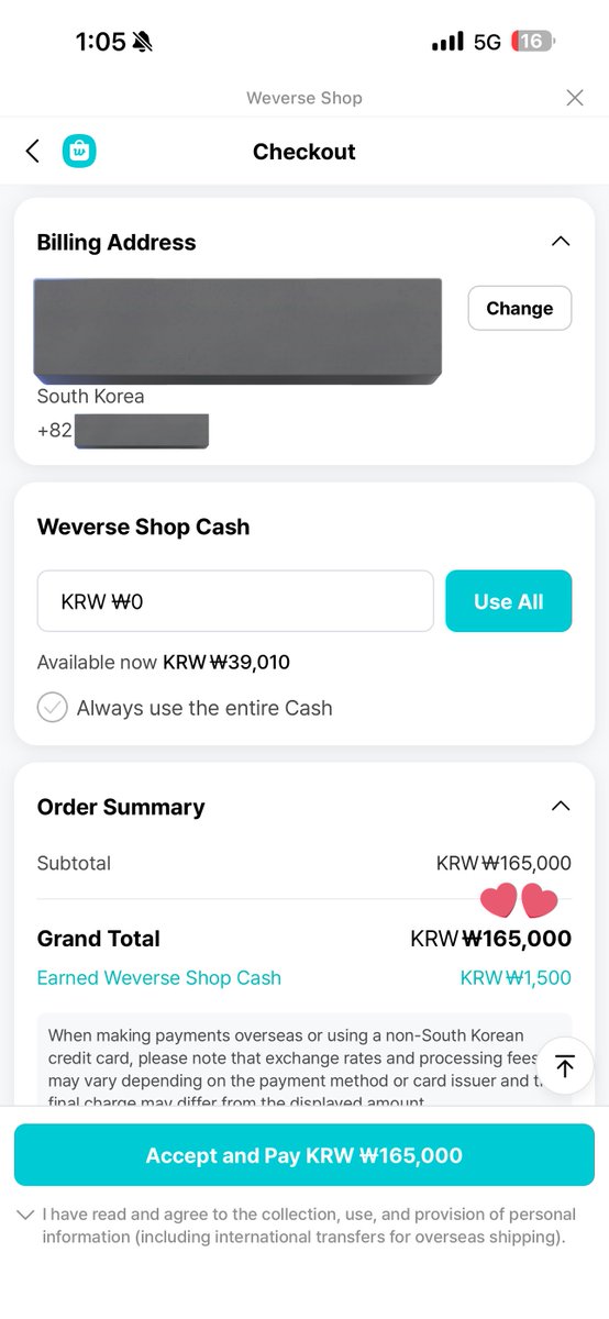 reminder to change your billing address to your local address so you can purchase the online live streaming/other digital products at cheaper price 🫣😌