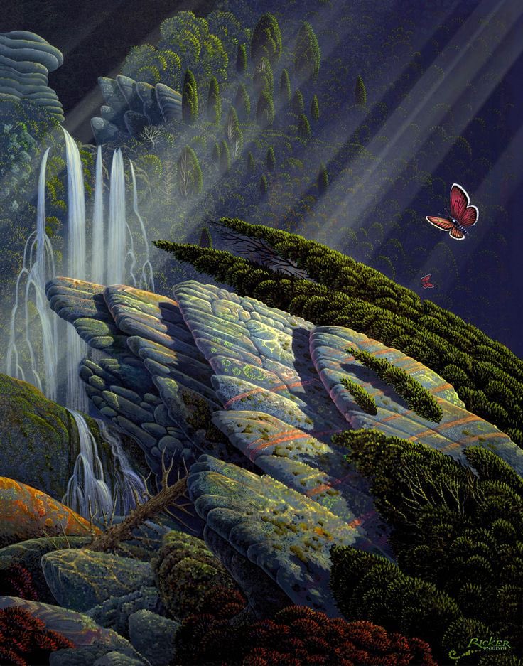 “Way of Light”
Bruce Ricker (American, b.1951)