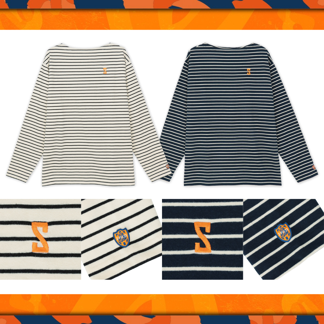 ◤NEW ARRIVAL◢|| ボーダーのロングスリーブTシャツが新登場👕 胸元に