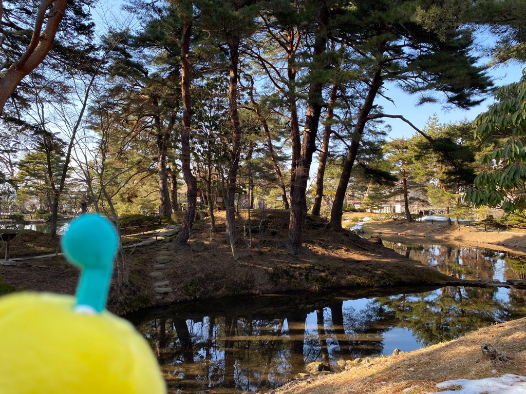 御薬園の園内をぐるっとまわってみたよ！！ #福島県 #Fukushima #Japan #キビタン #福島県公式キャラクター #御薬園 #会津若松市