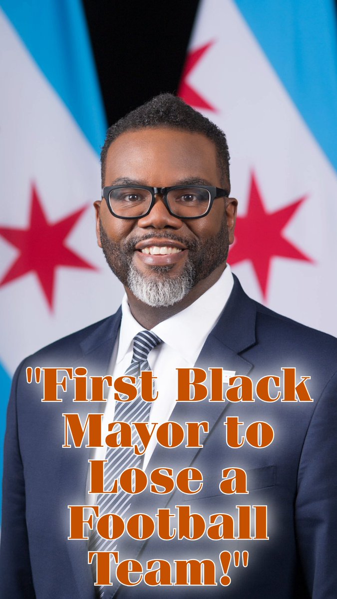 WymanDiazJr's tweet photo. Y'all wanted to create history, well like all dumbass Democrats. He's the first Dumb Black Democrat to lose an NFL Football team the Chicago Bears. Little known Black History Fact! Fuckin Idiots! @ChicagosMayor #MAGA #chicago https://t.co/nPbMzL7kO8