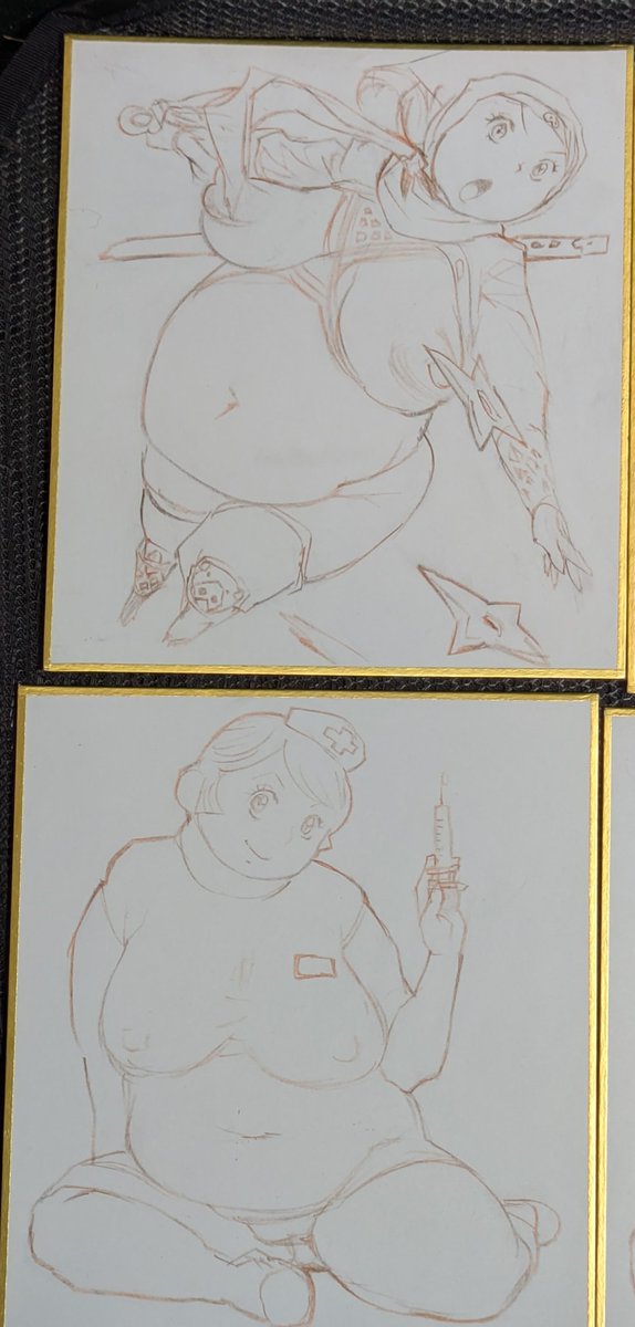 3月1日のビッグラブフェスタ@biglovefesta 
用のミニ色紙を描いております。 