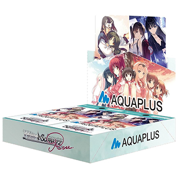 WSR】 ヴァイスシュヴァルツロゼ ブースターパック AQUAPLUS BOX（10個
