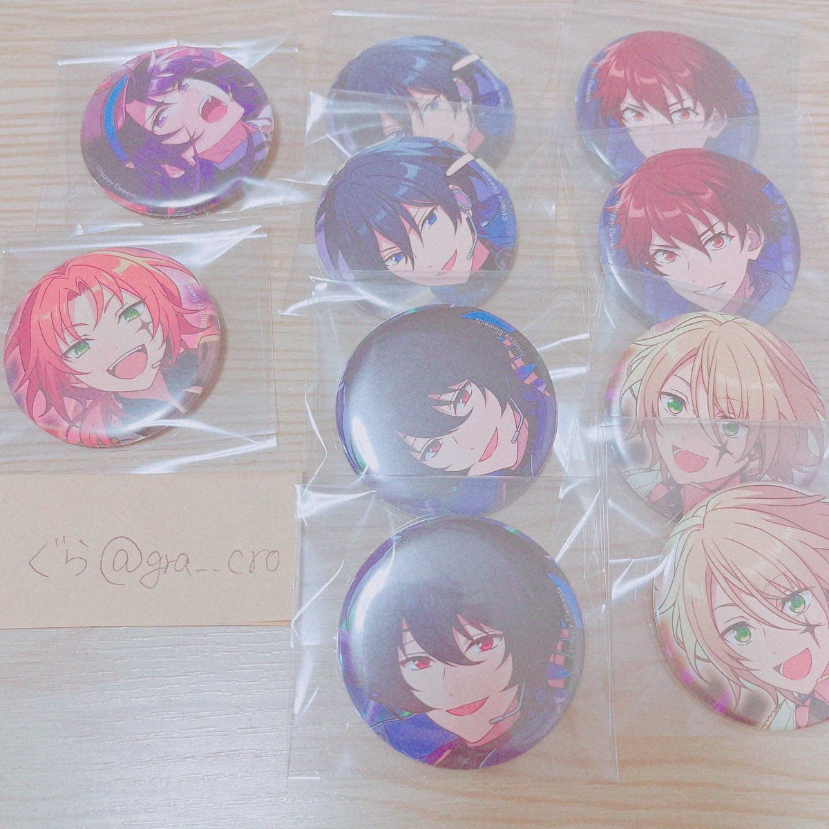 交換/譲渡]あんスタ コレクション缶バッジ コレ缶 Idol Oct Nov 譲