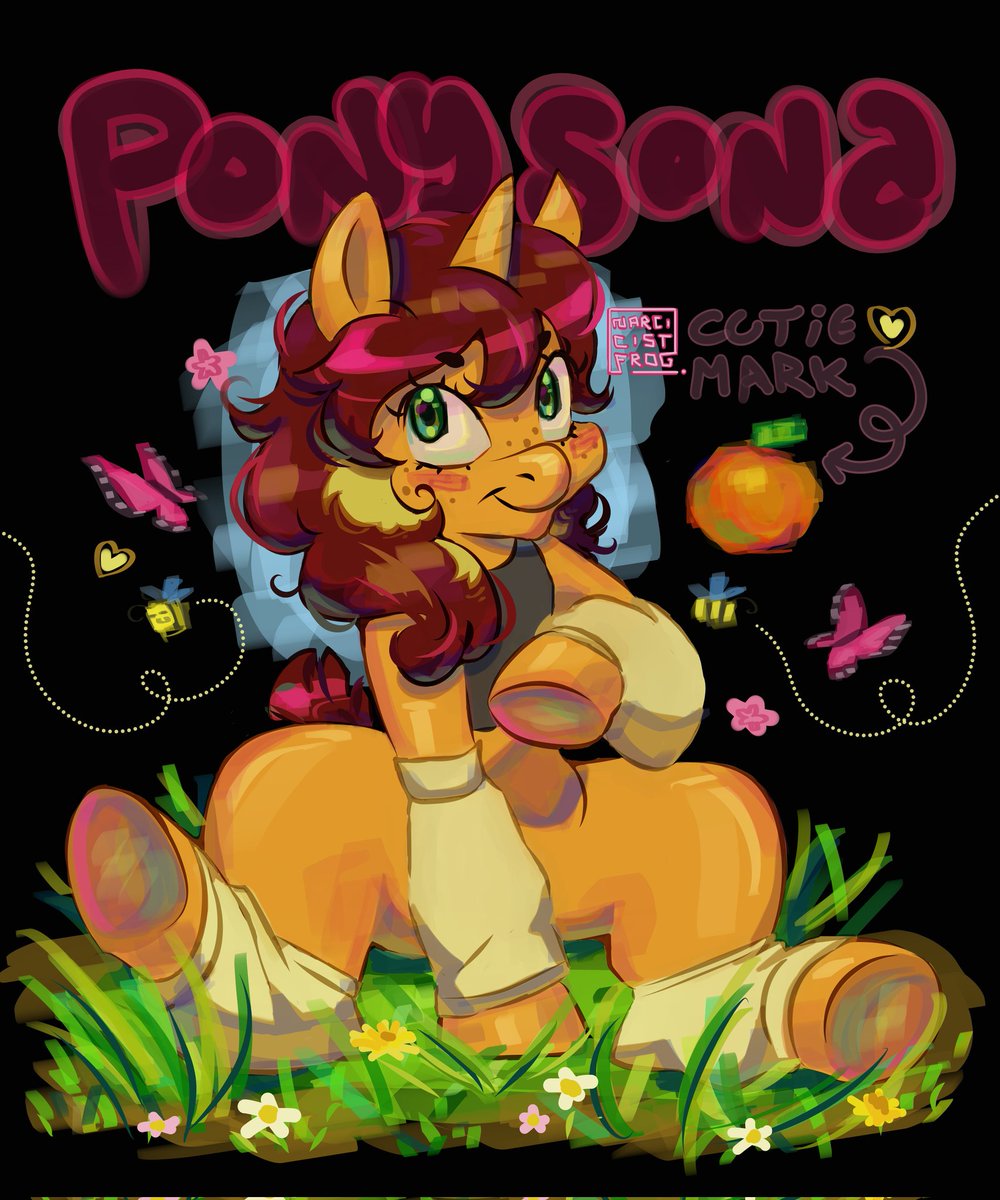 narcicistfrog's tweet photo. I'm have two ✌️sides en términos de hacerme Ponysonas 
#mlpoc #mlp https://t.co/BUFM9dhuyY