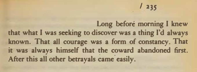 Cormac McCarthy, what a writer