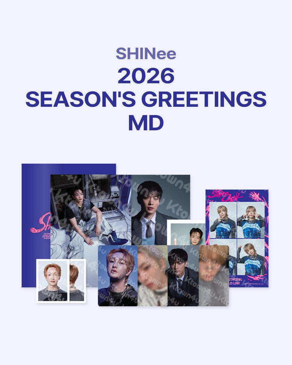🆕【 SHINee 】 SHINee -「2026 SM ARTIST SEASON'S GREETINGS」 MD