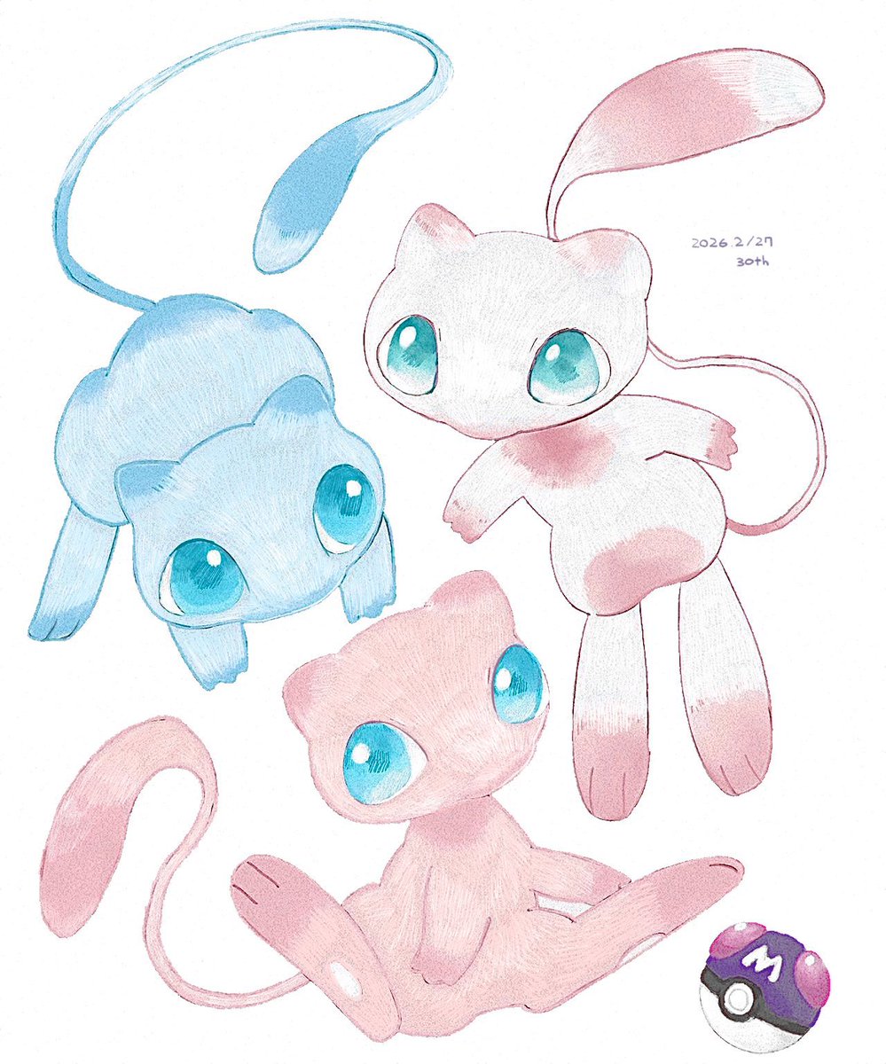 初めて好きになったポケモンがミュウ。 大人になっても大好きだよ🎀 30