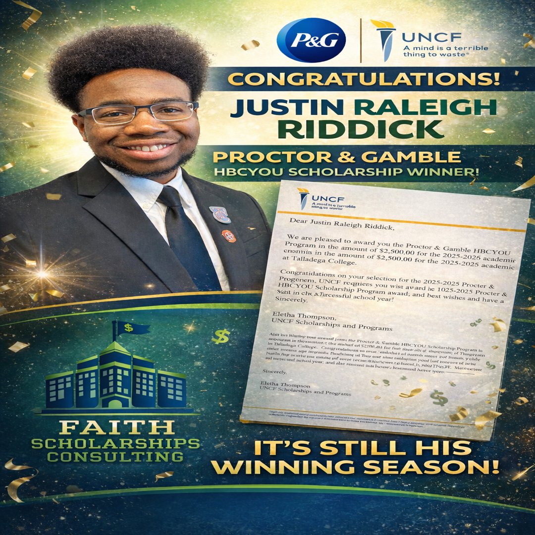 F.A.I.T.H. Scholarships Consulting tweet media