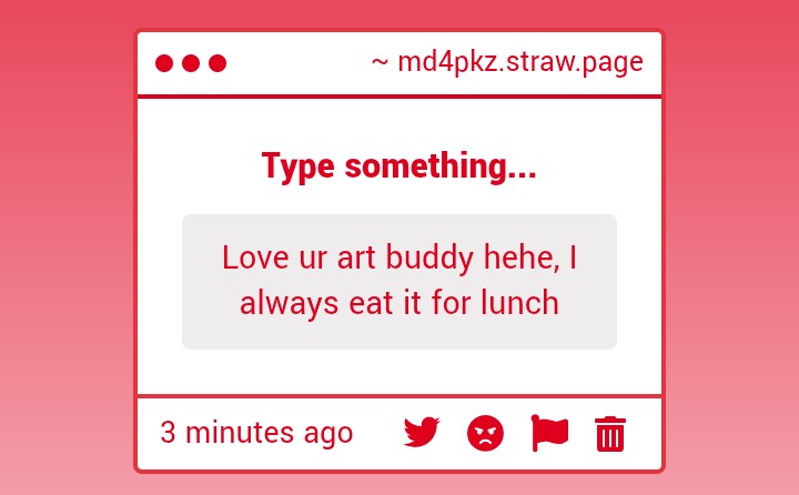 1. Even Pops checked my Strawpage,  love you 2 pops

2. I Haven't posted anything yet doomf /j
Thank you so much, me hope it's good