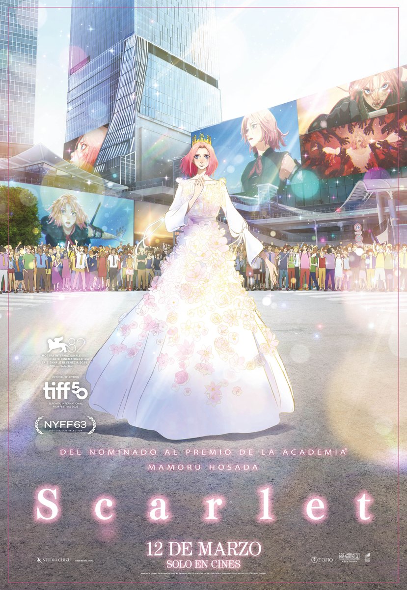 Scarlet ya tiene mi hype asegurado 😮‍🔥🎬 Esta animación se hizo para disfrutarse en el cine.