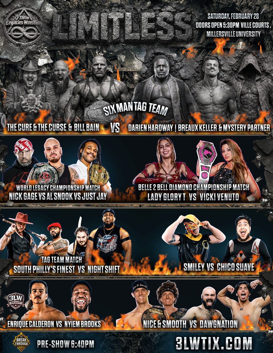 3 Legacies Wrestling tweet media