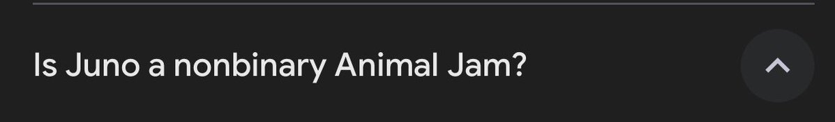 is juno a nonbinary animal jam?