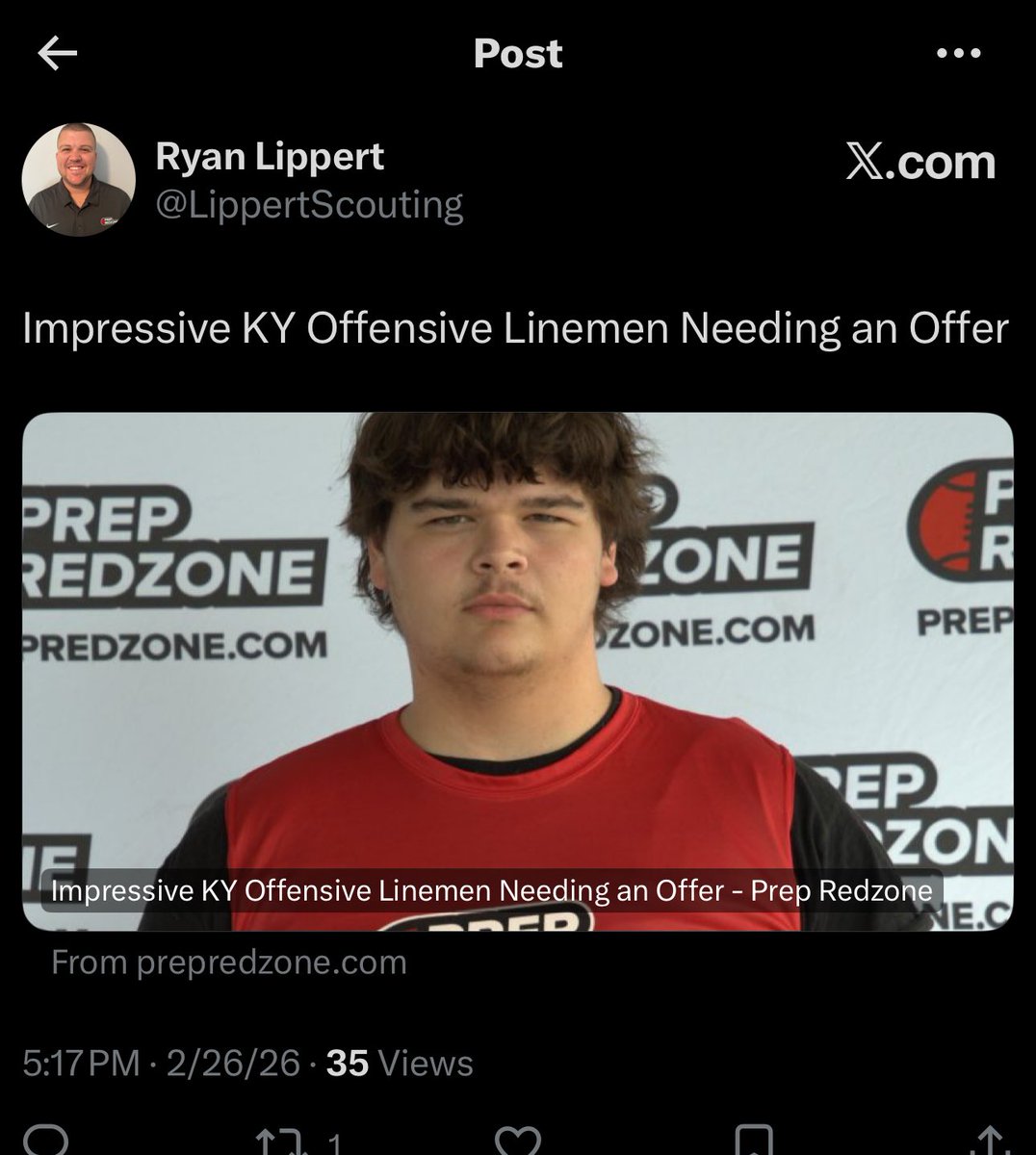 itslandoestep's tweet photo. Thank you @LippertScouting for the write up! The time is coming ⏰ @CoachRav @CoachDerekDay @CoachBZink @coachlane9 @CoachDamGC @CoachEverhart @CutterLeftwich @CalebScenters @sixstarfootball @mshsfb_eagles @FBCoachDavis_ https://t.co/IrlO0wpOlo