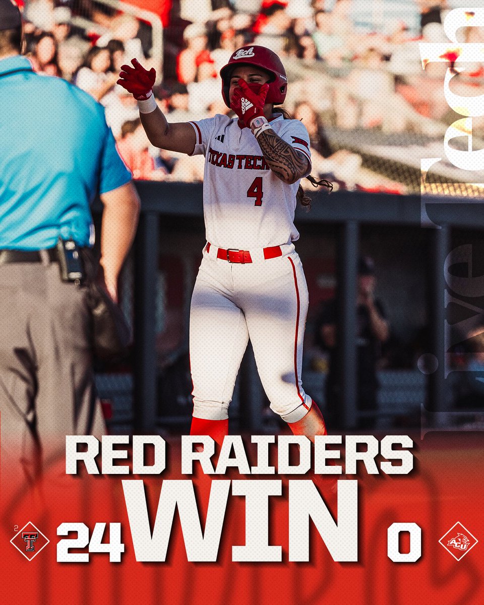 TexasTechSB's tweet photo. Calm win. https://t.co/lFxezNCg7A