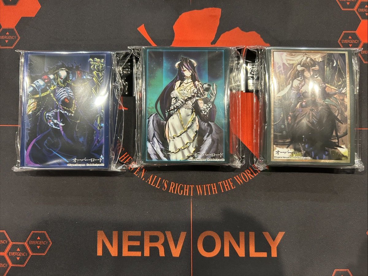 📢【新入荷】📢 🌟本日発売🌟 #ブシロード 🏰オーバーロード・スリーブ