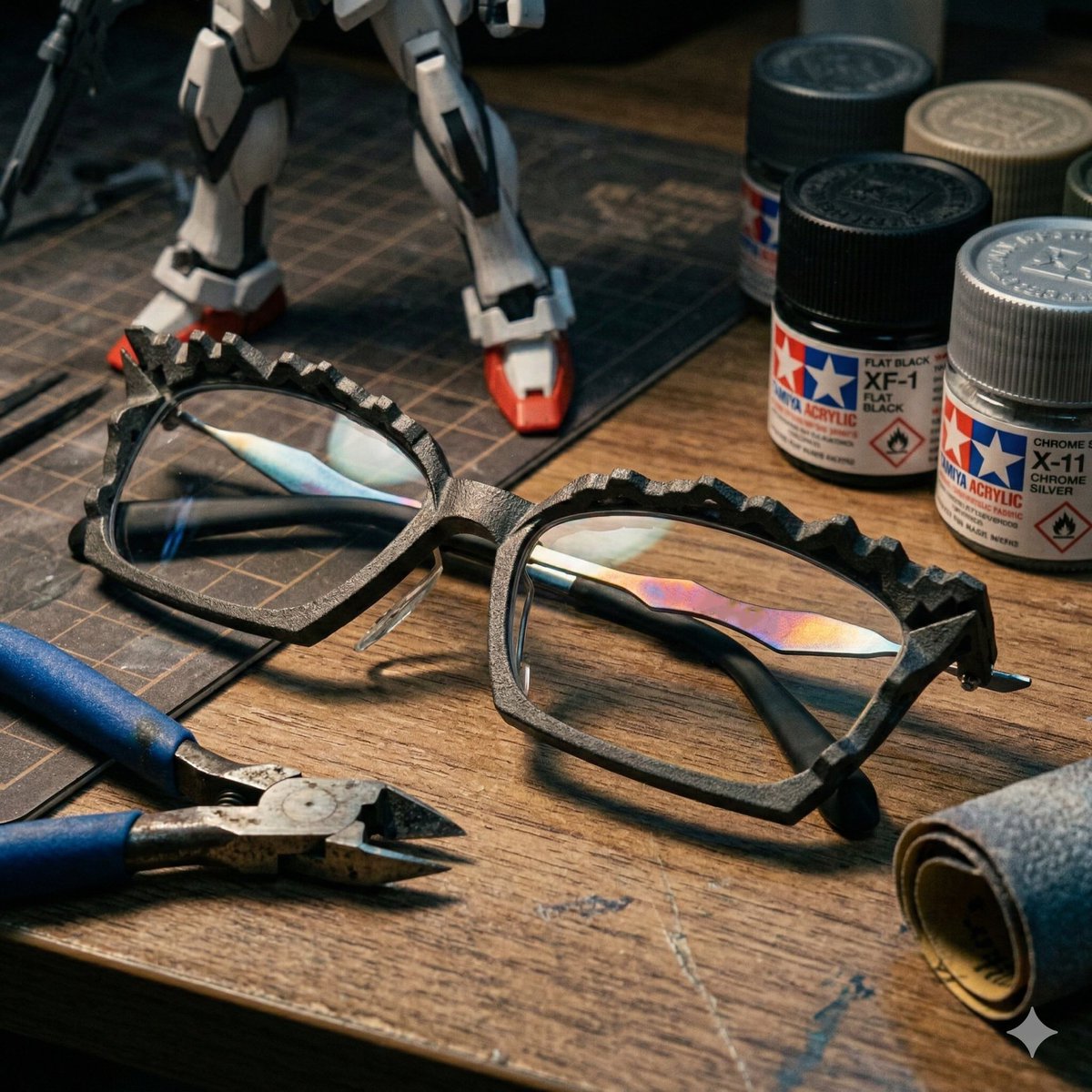 design88eyewear's tweet photo. #ガンプラが似合うメガネ

メガネの手入れ、していますか？

design88なら、多少ラフに扱ってもそれが「味」になるので気が楽です。

神経質にならず、道具としてガシガシ使う。

そんなタフな相棒と良い休日を。 

#design88 #メンテナンスフリー #男の趣味 #週末 https://t.co/GcwcbC9EqR