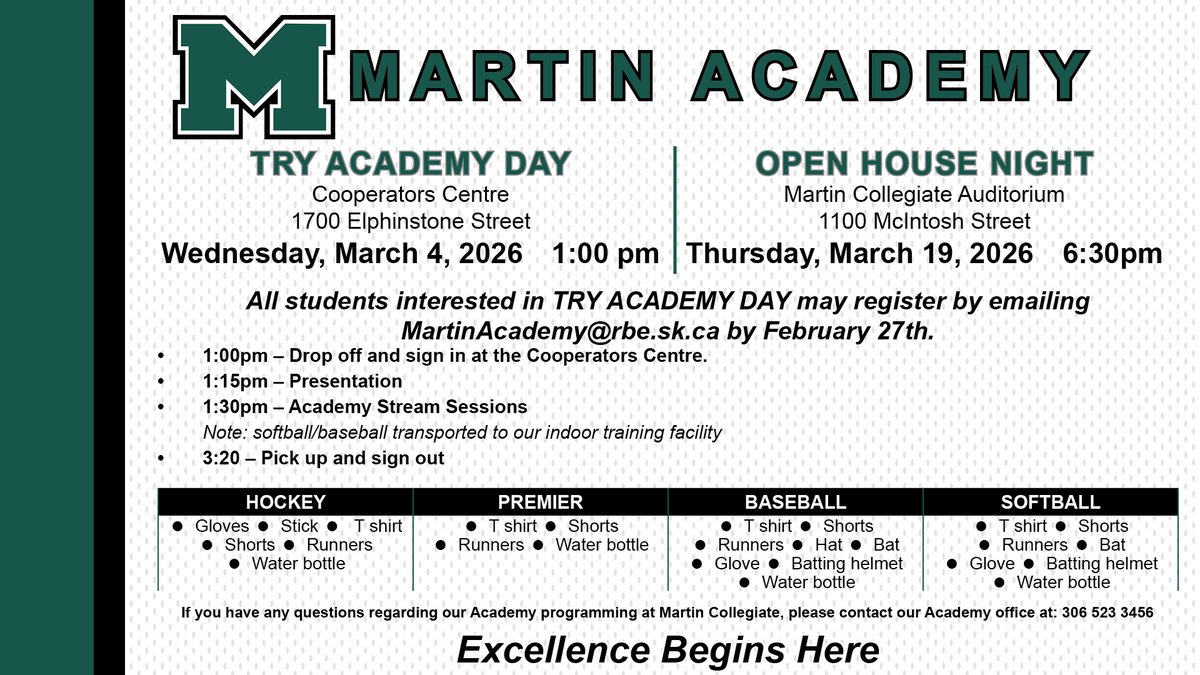 Martin Academy tweet media