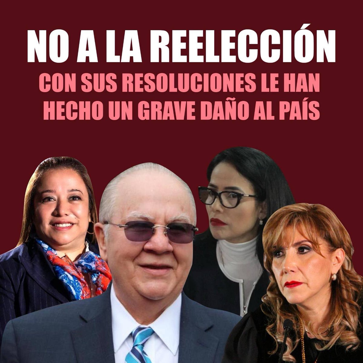 <a href="/J_AlexValdez/">Alexander Valdéz</a> <a href="/MaElviraSalazar/">María Elvira Salazar 🇺🇸</a> estamos tan conscientes señora que por eso los guatemaltecos honrados y honestos nos OPONEMOS a la reelección de los NARCOMagistrados 👇