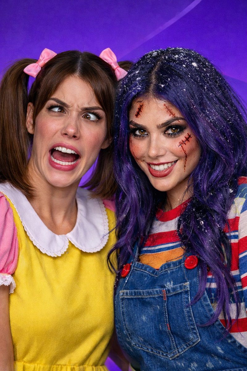 Las chicas atormentadas ahora son: "La Popis", metiéndose en lo que no le importa, y "Chucky " peleando por todo para luego hacerse la vistima. JAJAJAJA  

#LaCasaDeLosFamososCol3 #LaCasaDeLosFamososCol