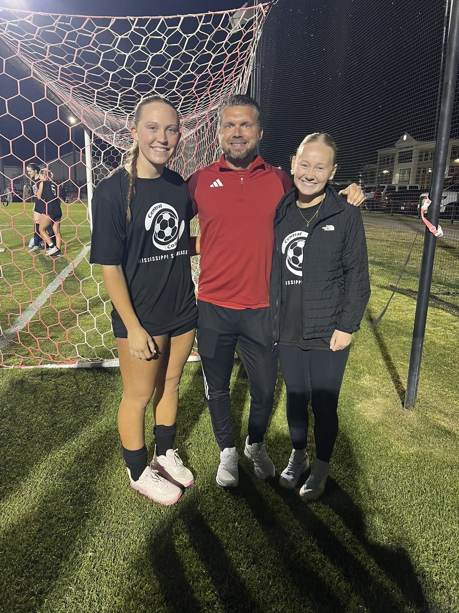 WLKnightsSoccer's tweet photo. Congratulations to Lady Knights, Aubri Cooper and Annisten Snider, for winning 5-1 in the Central vs Coast All-Star game last night! 💪🏻⚽️❤️🖤 https://t.co/vvCIUta2c7