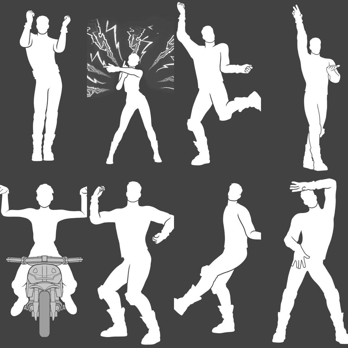 infokhazz's tweet photo. BLACKPINK se torna o 1º grupo a ter todos os membros presentes no Fortnite com emotes, tanto individualmente quanto em grupo. https://t.co/VynGe0xtGg