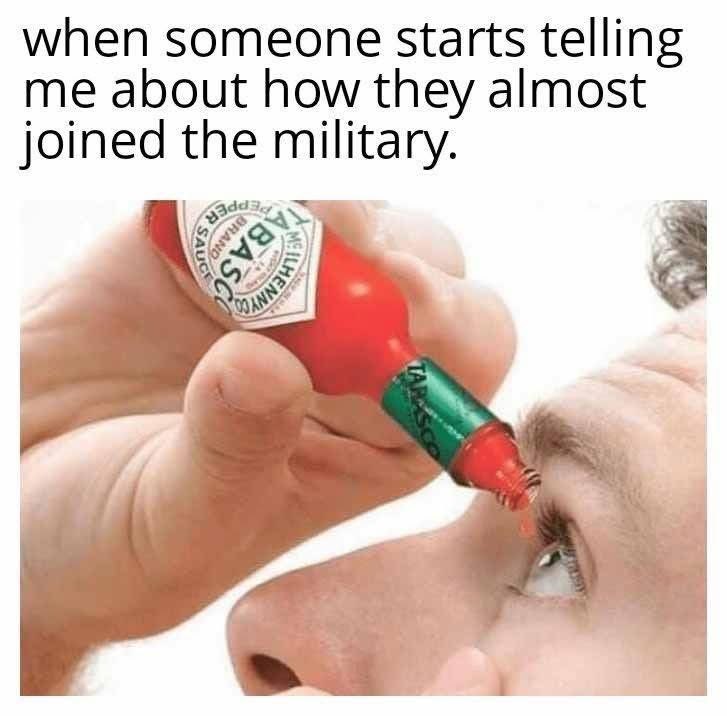 Good evening squids, grunts, puddle pirates, jarheads, zoomies and anybody else I may have missed. 

Enjoy some evening memes. 
🫡 🇺🇸