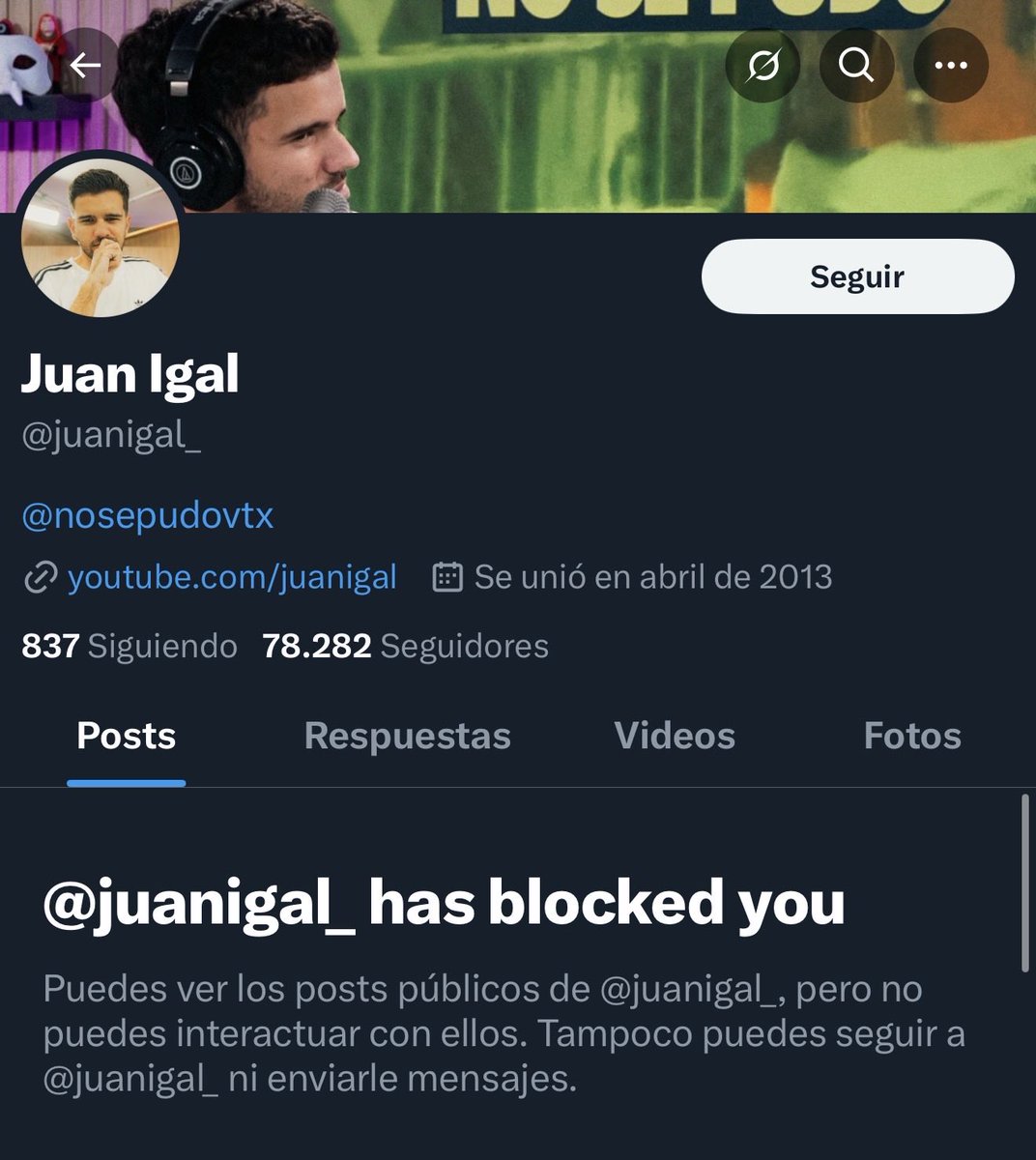 Maxito999's tweet photo. Y como @juanigal_ miles… repartiendo lágrimas falsas por Gallardo, después de denigrarlo… ahora le decís algo y te bloquean.
Tranquilo Juancito, la gente de River no se va a olvidar de vos… https://t.co/LNmC5RIImO