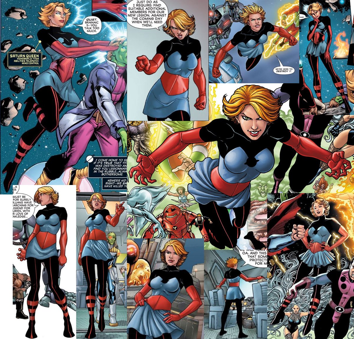 Legion of Super-Heroes Visual Reference tweet media